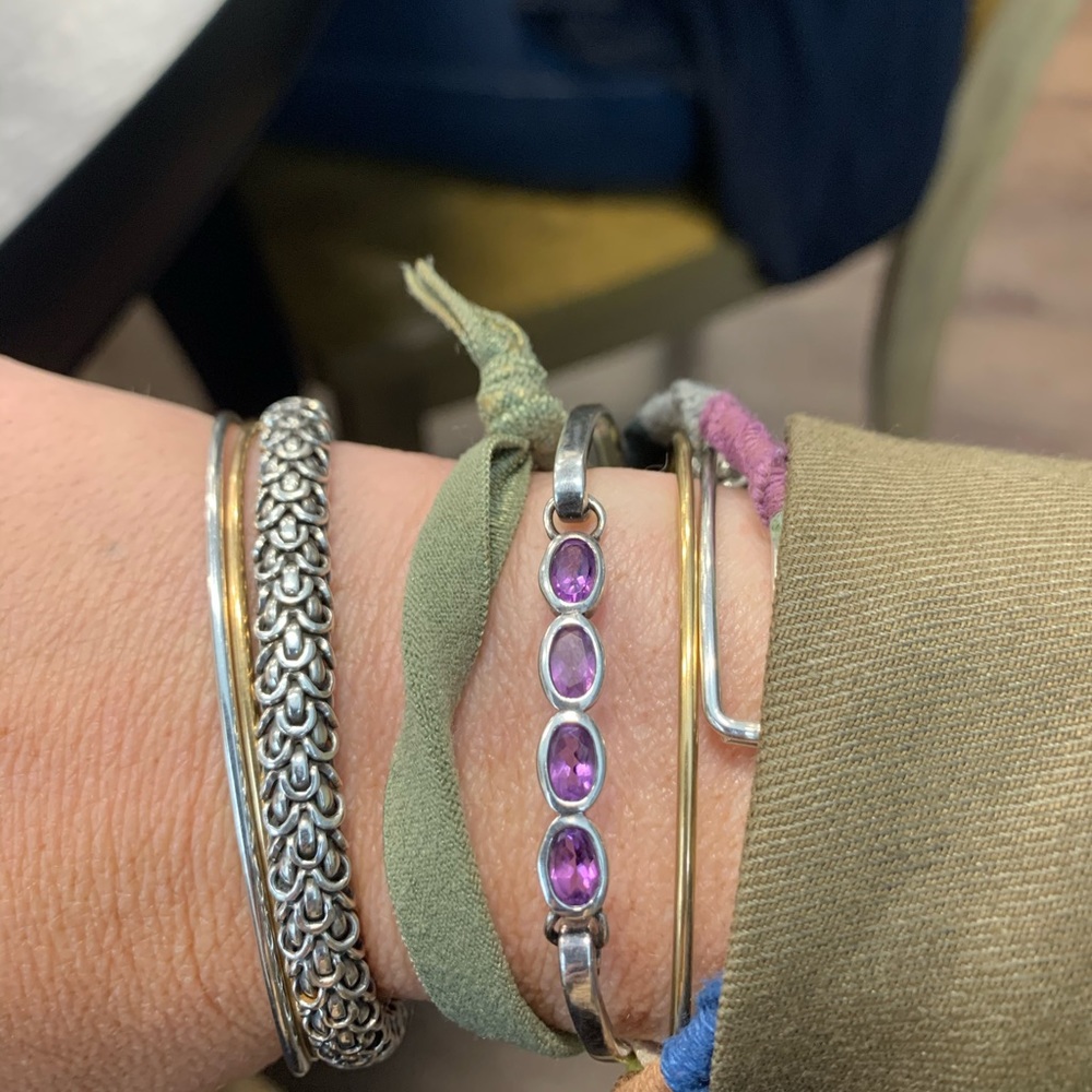 Sterling silver  bangle